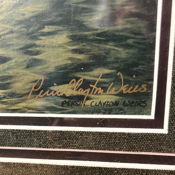 Wild Wings Dancing Water Loons by Persis Clayton Weirs - Hand Signed - Picture 3 of 5